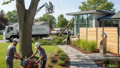 Professional landscape design and tree removal in Wellesley, MA by Chop Chop Tree experts