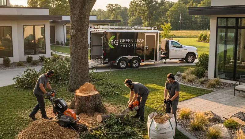Professional landscaping and tree removal in Wellesley, MA by Chop Chop Tree experts