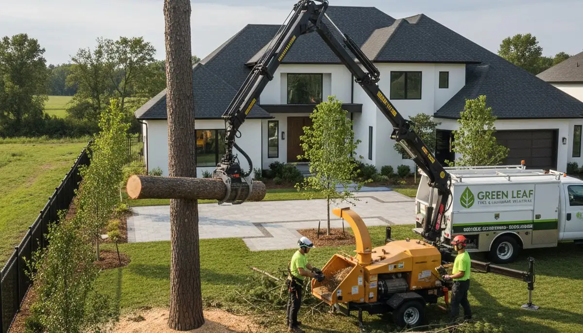 Professional landscaping and tree removal service in Wellesley, MA by Chop Chop Tree experts